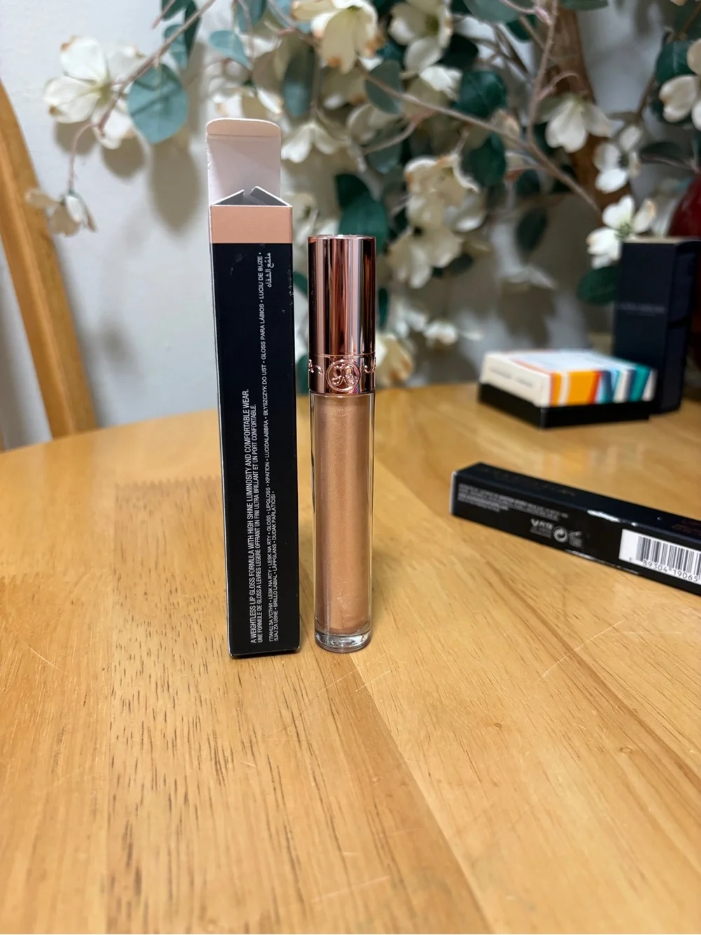 Anastasia Beverly Hills Lip Gloss In HONEY KISS, Full Sz 0.15oz, BNIB, AUTHENTIC